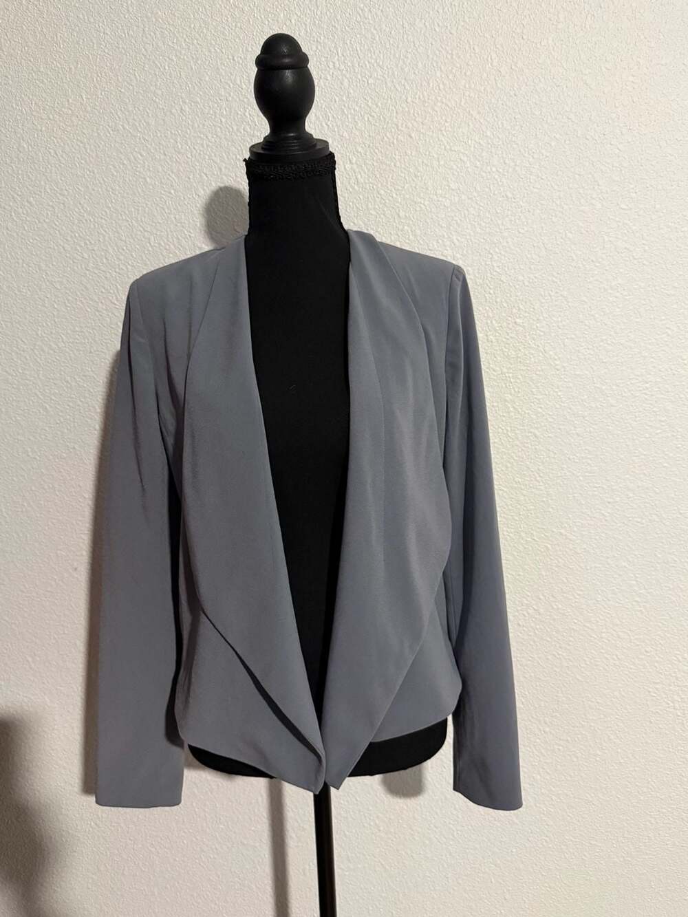 Banana Republic Mercury Grey Soft Blazer Jacket Size 2